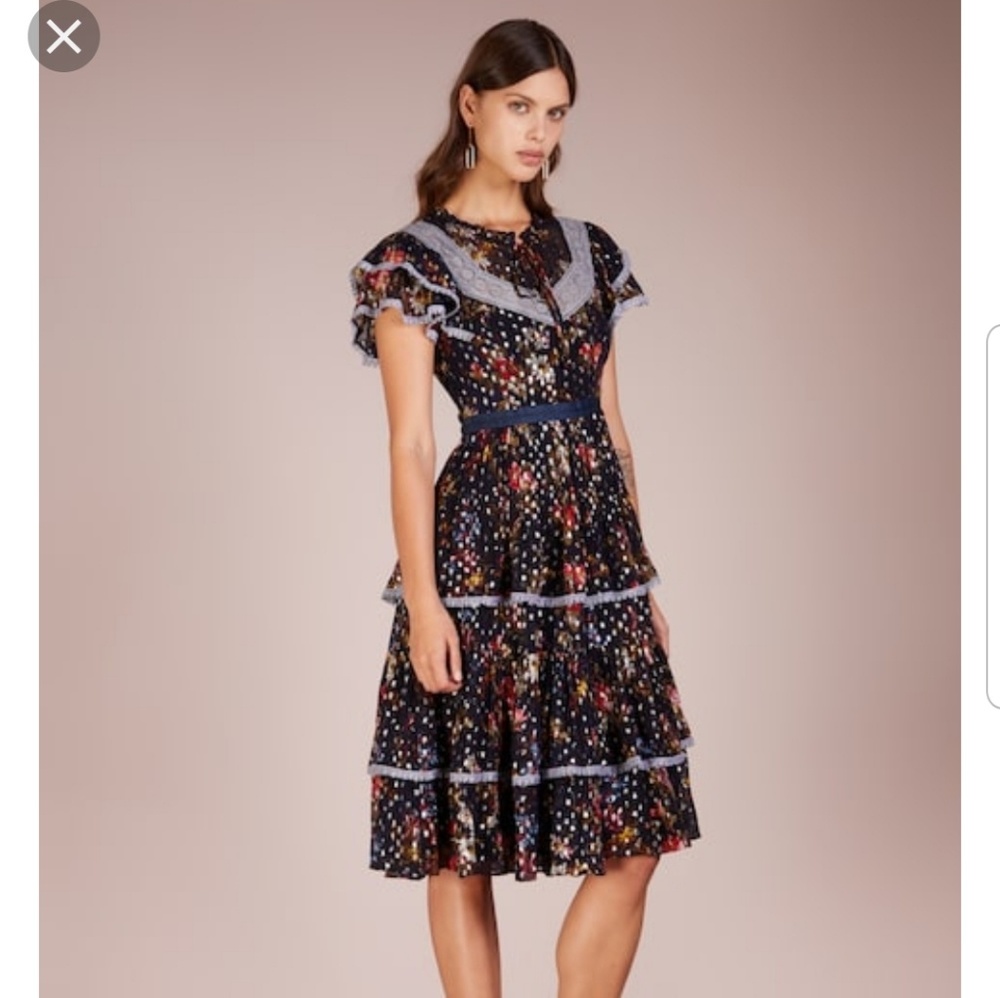 Needle and thread A line dress